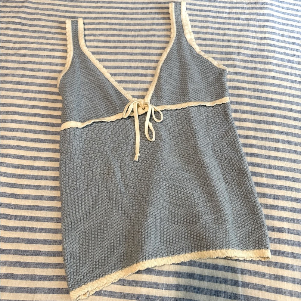 Djerf Avenue Amorini tank top, baby blue, M - Picture 2 of 3